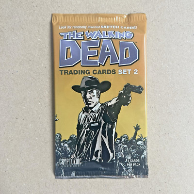 The Walking Dead - Set 2 (2013) Trading Cards Booster Cryptozoic Comic