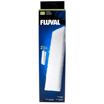 Aquarium, Fluval Filter Foam Block - Canister Filters 406 & 407 (2 Pack)
