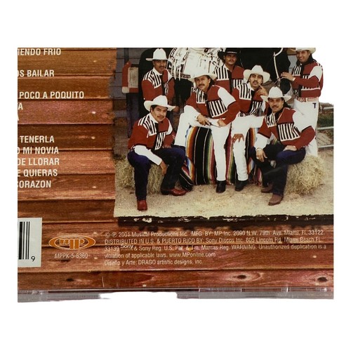 Grupo Atrapado: Lo Mejor del (CD, 2001 MP Inc) Spanish, Latin, New Sealed - Picture 4 of 4