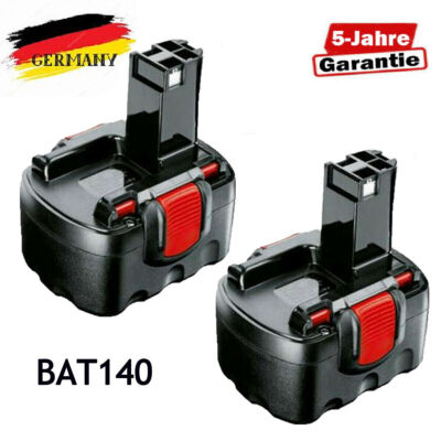 2x14,4V Akku Für Bosch BAT140 BAT038 BAT040 2607335276 GSB GSR PSR VE2 Ni-Mh Neu
