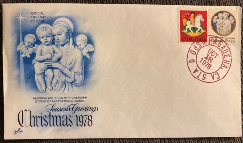 Sc 1768-1769 Christmas ArtCraft Unofficial UO FDC - Pasadena, CA Station D - Picture 1 of 1