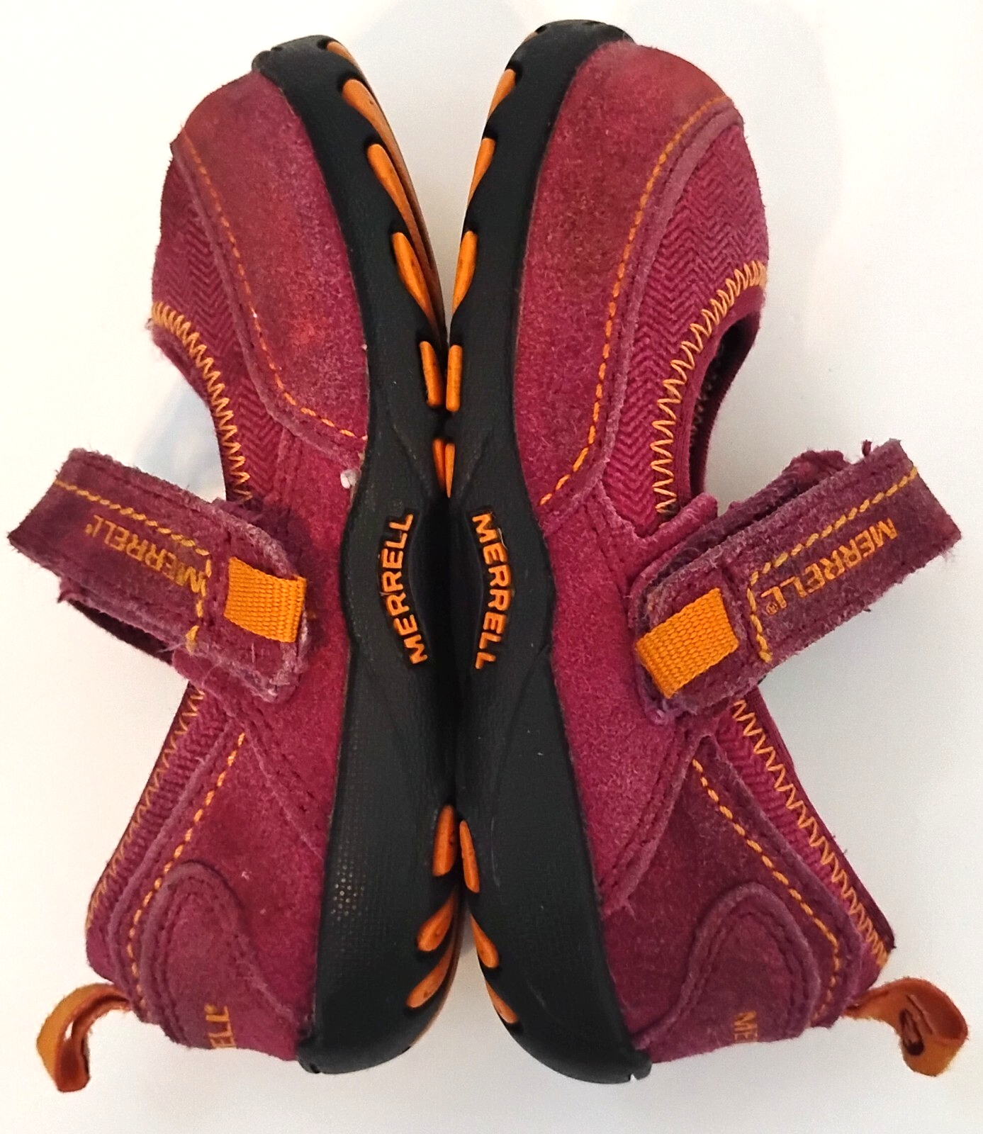 Scarpe Merrell Ragazze 7 Mimose in Pelle MJ Mary Janes Viola Pozione Pulite