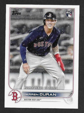 2022 Topps Update Base #US118 Jarren Duran, Boston Red Sox, Rookie Debut RC