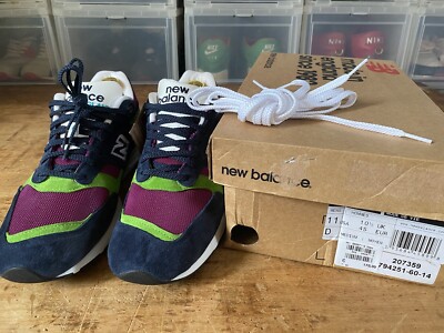 New Balance 1530 Made In UK M1530LP Purple Green Devil Zahnpasta Miami 1500 Vintage