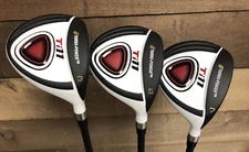 DEMO RH Turbo Power Ti-11 #3, 5, 7 Fairway Wood Golf Clubs Senior Flex 5361-TI11