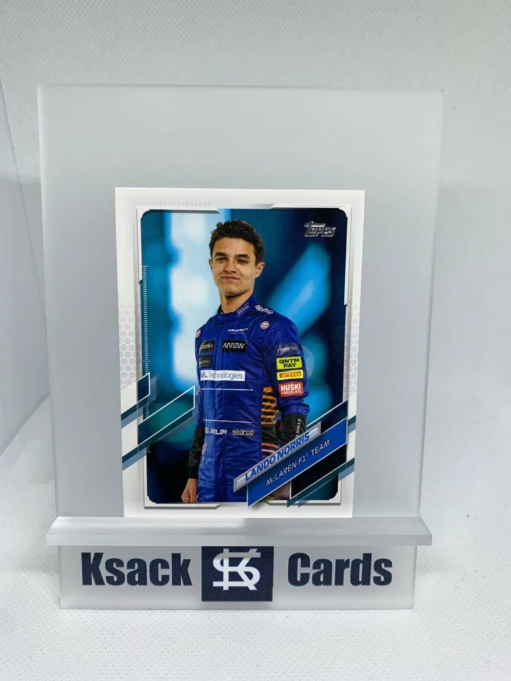 2021 Topps Formula 1 F1 Racing Flagship Base Card Set #1-175 Hamilton Verstappen - Image 3 of 4