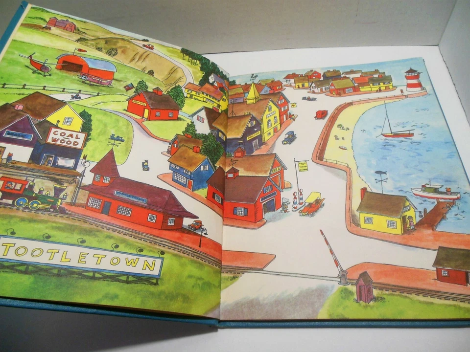 МАСТЕРИТЬ И ТАНКЕР Ричард Скарри 1960 первое издание кролик бегемот HB - Изображение 2 из 4