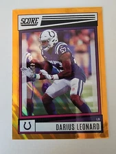 2022 Panini Score Lava Darius Leonard #14 Indianapolis Colts /599