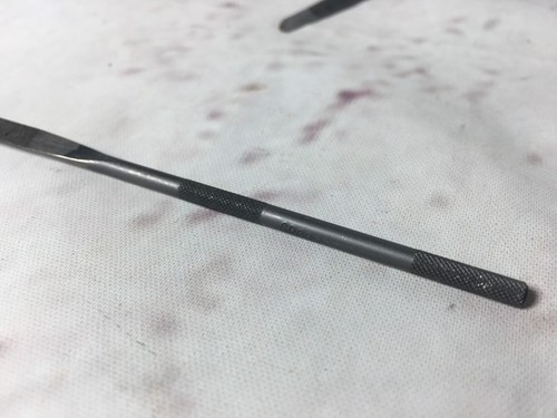 (4) LOT GROBET METAL HAND NEEDLE FILE HALF ROUND CUT 0 JEWELER MACHINIST TOOL - Picture 5 of 6