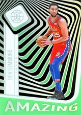 2020-21 Panini Illusions Ben Simmons Amazing Emerald #8
