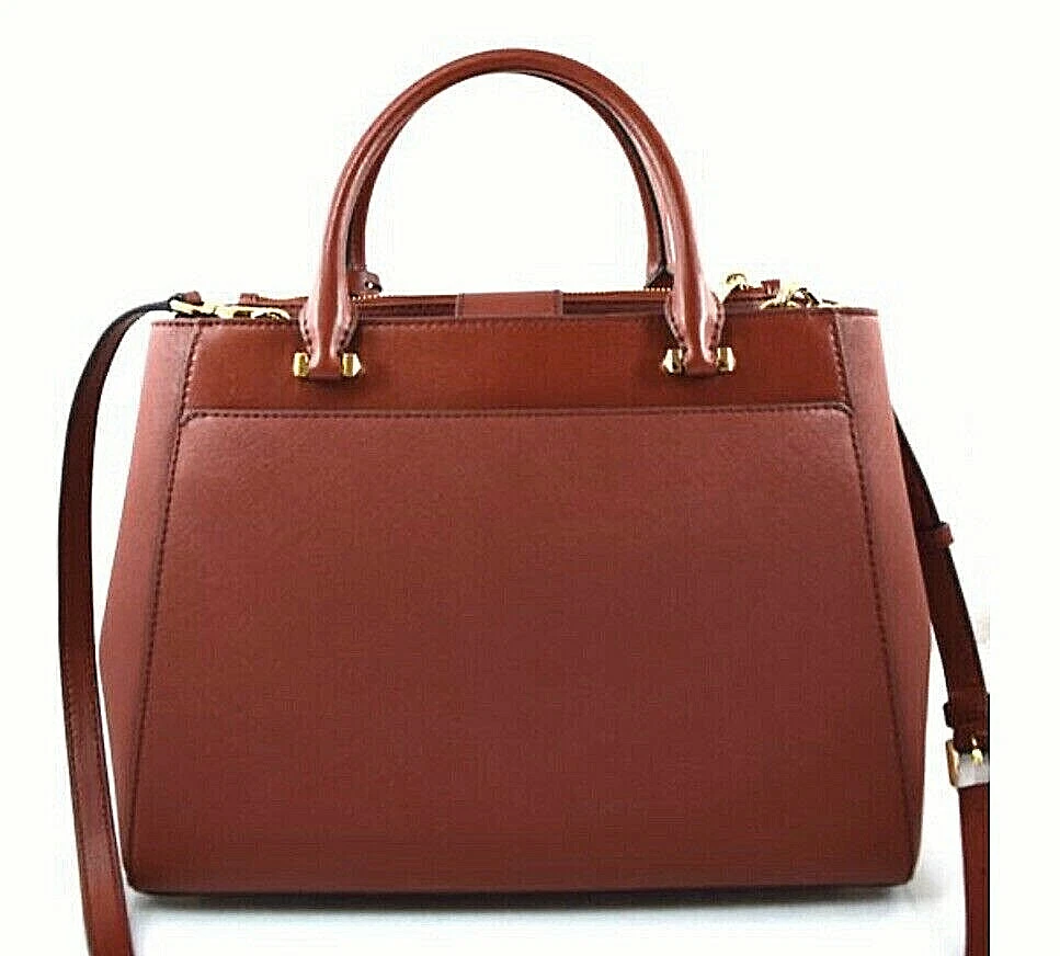 Michael kors gibson small saffiano leather satchel sales