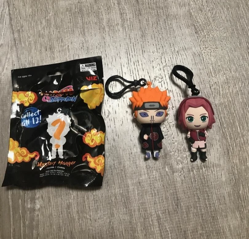 Naruto bag clip lot