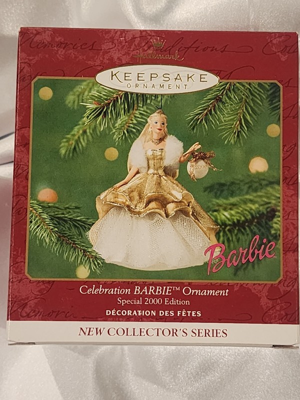 Hallmark Keepsake 2000 Celebration Barbie Ornament Special 2000 Edition