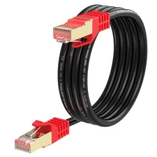 Outdoor Cat6 Ethernet Cable 50ft 26AWG Waterproof Heavy Duty LAN Wire Direct ...