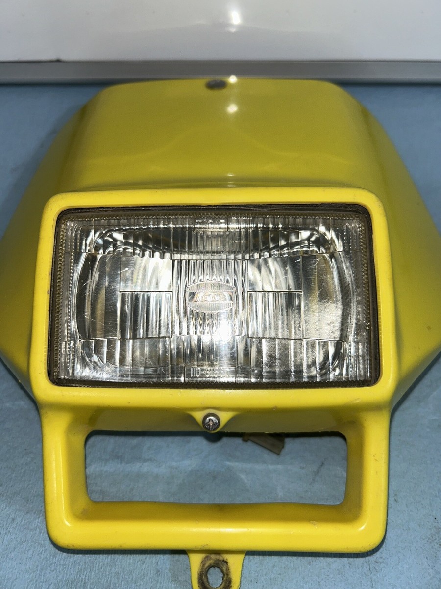 SUZUKI DRZ400 MODEL K1 HEADLIGHT WITH COVER (JAPANESE DOMESTIC