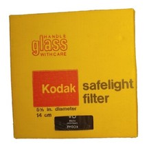 Kodak OA 5 1/2'' Safelight Filter NOS