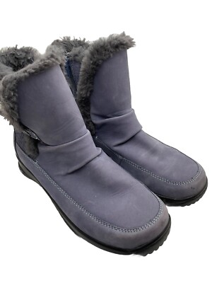 Jambu Woman s Sycamore Boots Blue Purple zip Leather Comfort Shoe Gorp core Boho