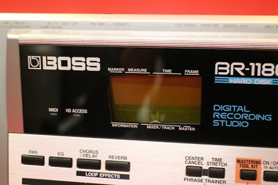 USED BOSS BR-1180 Hard Disc Digital Recording Studio MTR Recorder