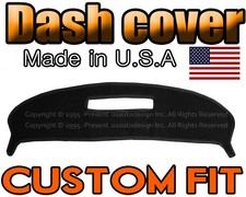 Fits 1978-1982 Chevrolet Corvette Dash Cover Mat Dashboard Pad Usa Made Black