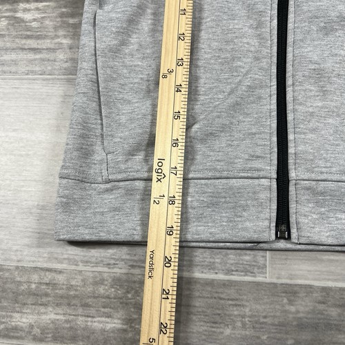 The North Face Boys Small (7/8) Fleece Gray/Black Full Zip Up Sweater NWOT - Picture 6 of 8