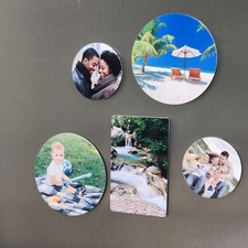 Custom Refrigerator Photo Magnet Metal Add Any Image Design