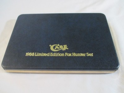Case XX Limited Edition 1988 Fox Hunter Set | eBay