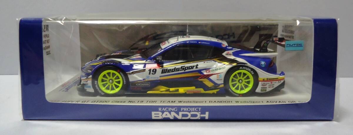 Spark (スパーク) 1/43 WedsSport ADVAN GR Supra No.19 TGR TEAM