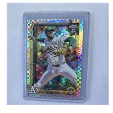 Topps 2025 Chrome Update Carlos Duran #USC84 Rookie Card - Oakland Athletics. rookie card picture