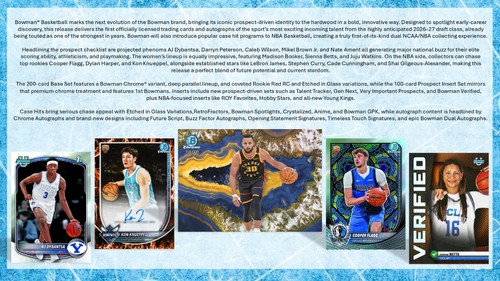 Myles Turner 25/26 BOWMAN BASKETBALL 1 Case (40 BLASTERBox) Player Break#1 - Bild 3 von 14