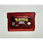 Pokemon Ruby (Game Boy Advance GBA) Works Authentic🔥Nice Shape!
