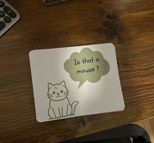 Custom Personalized Mouse Pad Mat For Gaming PC Laptop School Office Gift