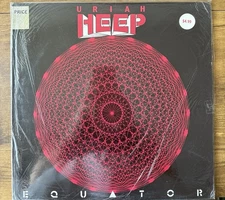 Uriah Heep Equator Vinyl LP 1985 CBS Records Columbia First Press