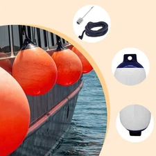 4Pcs Boat Fenders Marine Inflatable Fenders for Yachts Fishing Boats Boating
