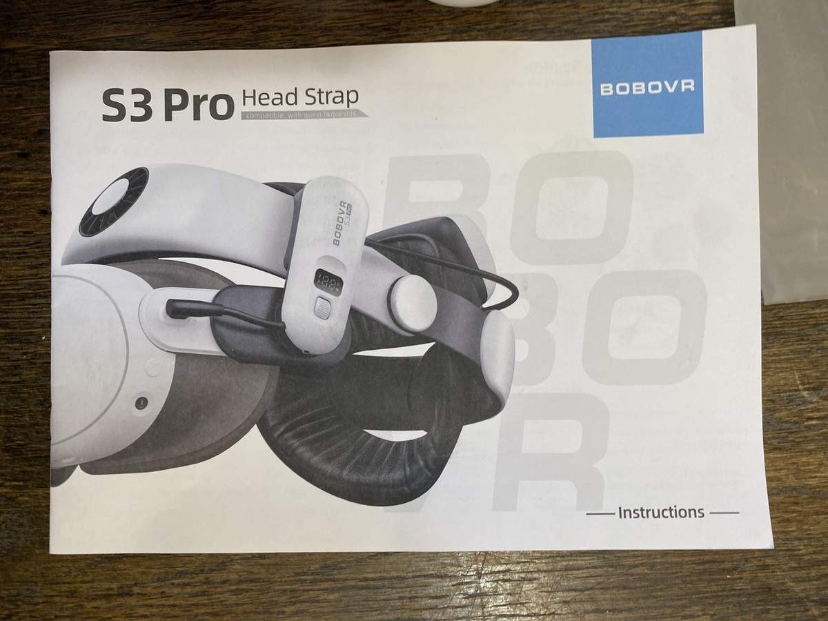  Quest3 128GB + BOBOVR S3 Pro セット BOBOVR S3 Pro Battery Strap for Meta Quest 3 & Quest 3S