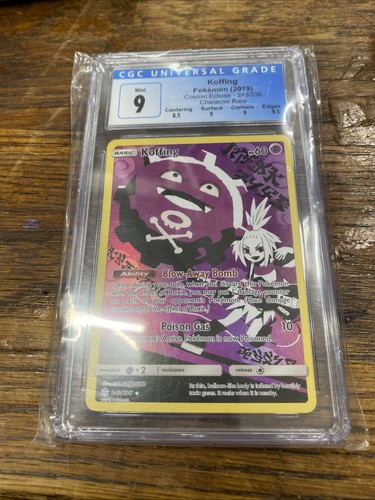 Koffing graded CGC 9 for sale on eBay