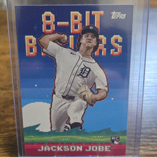 Topps Series 1 8-Bit Ballers Rookie Jackson Jobe #8B-22 Detroit Tigers