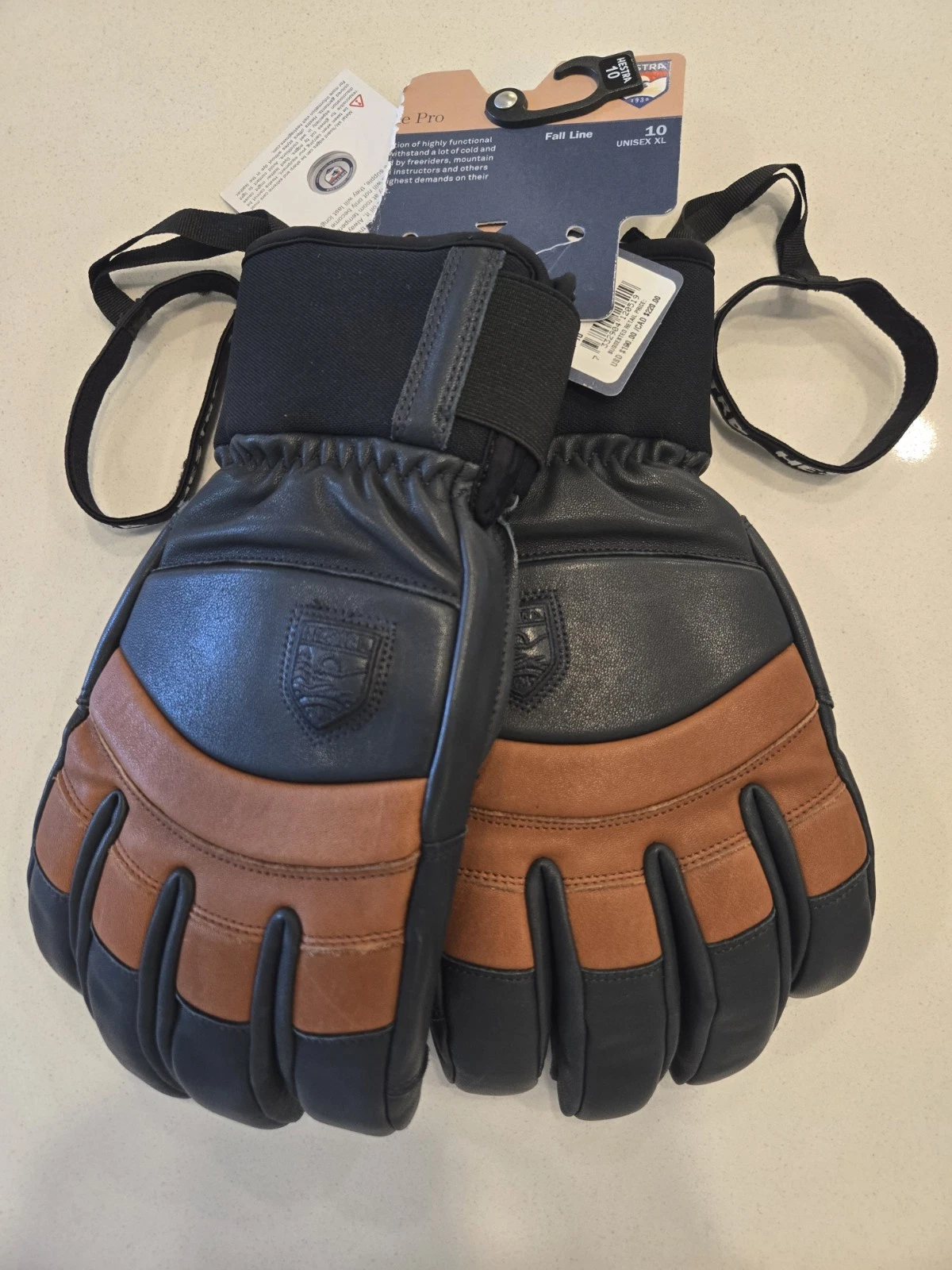 New Hestra Fall Line Gloves Size 10 Navy Brown Leather Alpine Pro Skiing Winter
Opens in a new windo