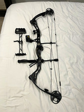 Elite Tour RH 38 ATA 50-70# adjustable bow. Draw length set to 29”