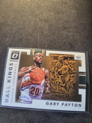 2017-18 Donruss Optic #26 Gary Payton Hall Kings Holo