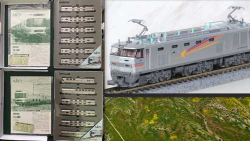 KATO 10-399 + 10-400 E26 series 'CASSiOPEiA' 12 Wagons + E-Lok 3065-2 EF510-500 | Zustand: Neu