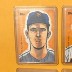 Nolan Ryan NY Mets "RARE"  1/1 2009 TOPPS Sketch Card by Rich Molinelli