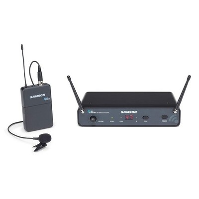 Samson Technologies Concert 88x Presentation Wireless System with LM5 Lavalie...