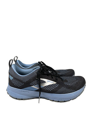 Brooks Women's Blue/Black Revel 5 Lace Up Running Shoes - 10.5