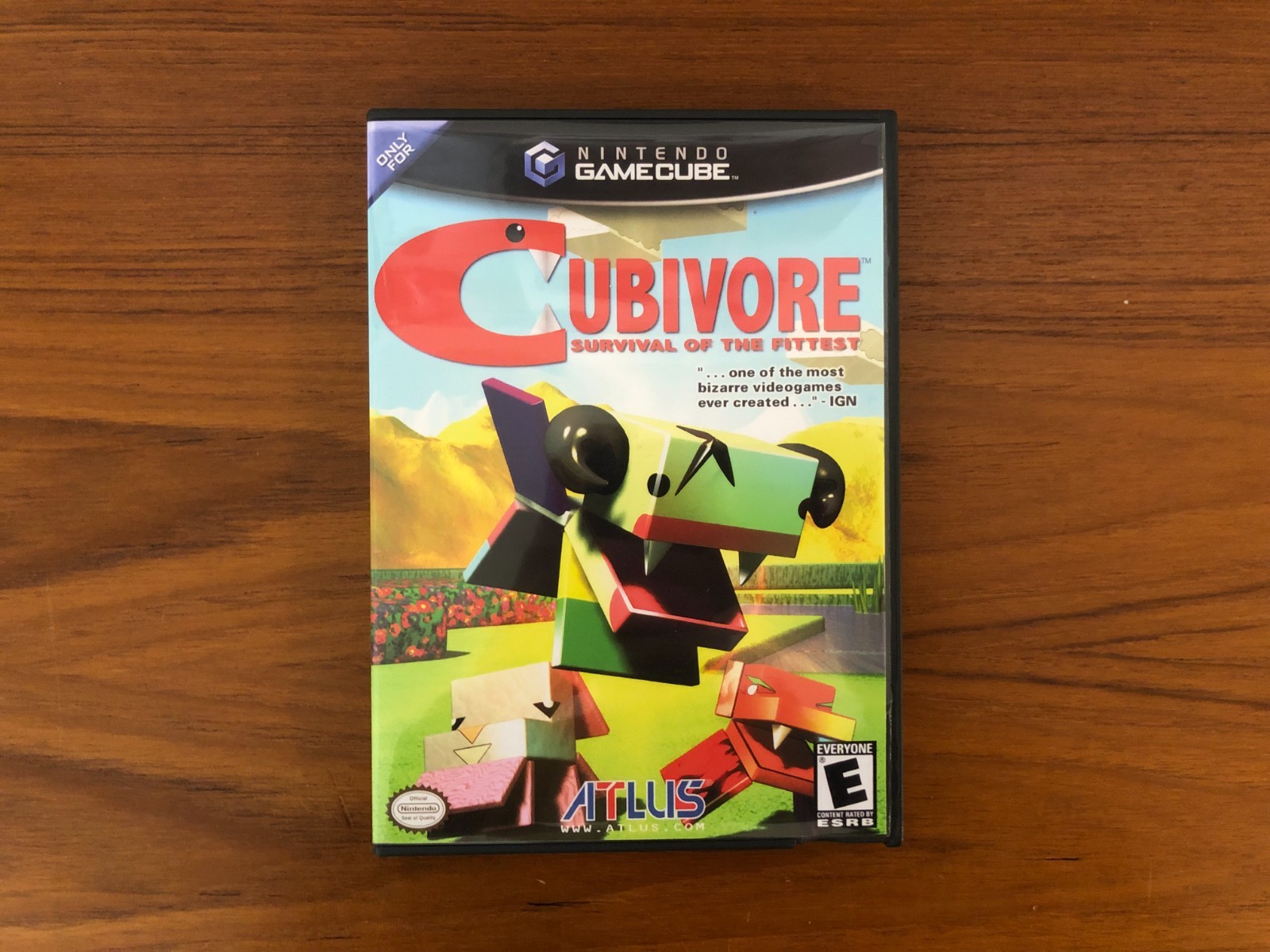 Replacement GameCube Case for  Cubivore: Survival of the Fittest