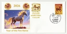 2026 Year of the Fire Horse Bourke Street China Town pmk FDC