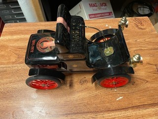 Jim Beam Oldsmobile cruscotto curvo 75° anniversario decanter 1972