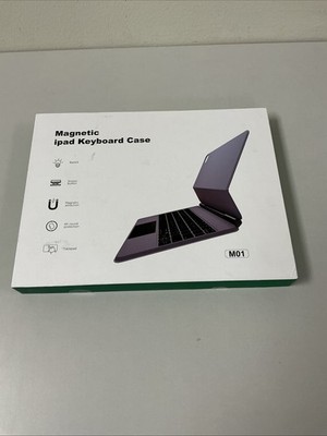 *Uogic Magnetic iPad Keyboard Case Gray T8