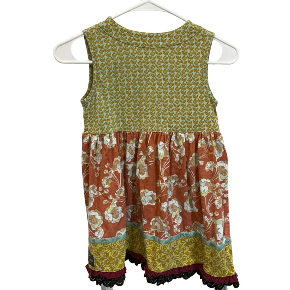 Matilda Jane Nora Wrap Dress Girls Sz 8 Heart & Soul Character Counts 2012 Dolls - Image 2 of 4