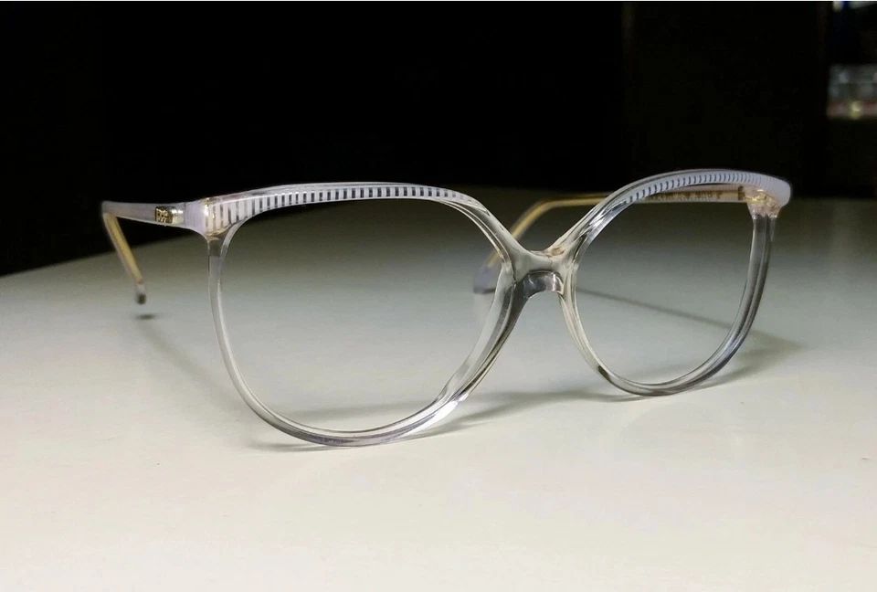 Vintage glasses FEDON 1980's italy fashion glasses hip hop geek - Image 3 of 4