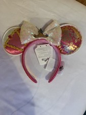 Disneyland Paris Exclusive Mouse Ears Headband Sleeping Beauty Aurora US Ship